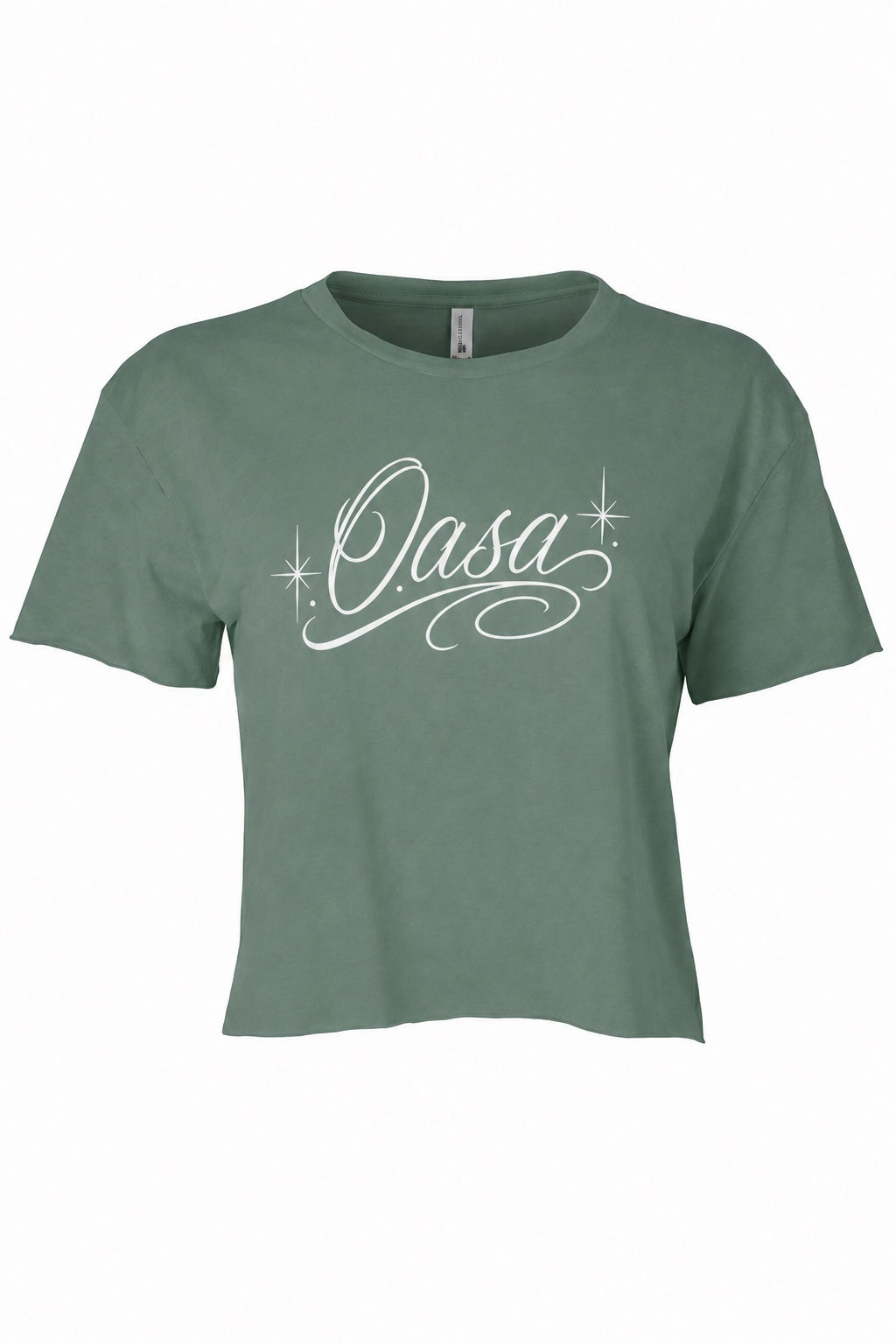 OASA “Sunday Funday” Women’s Crop Tee — product view