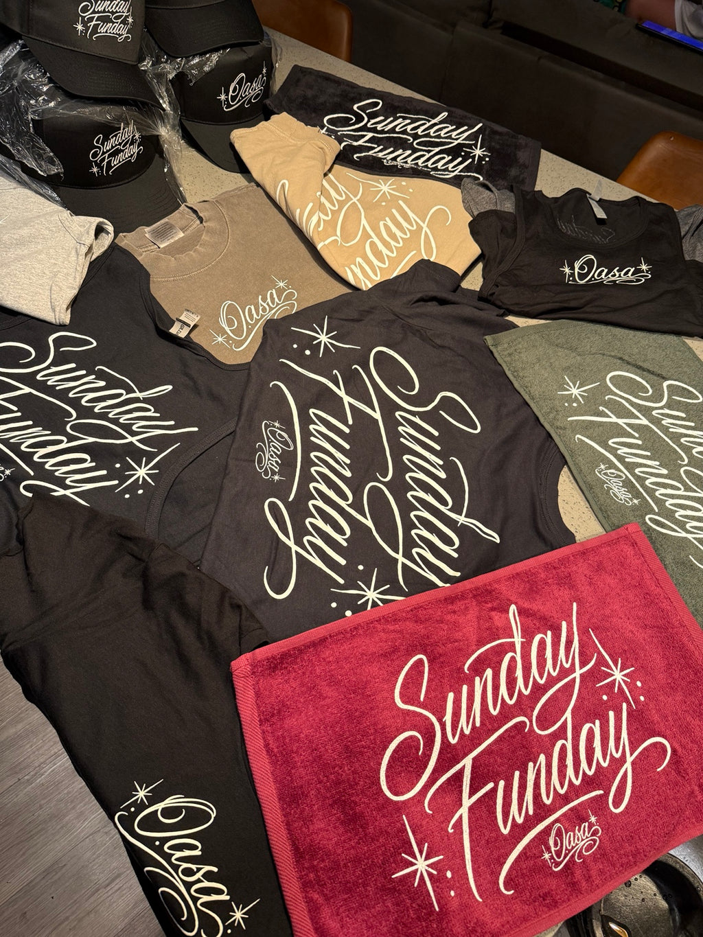 OASA “Sunday Funday” Women’s Crop Tee — collection photo