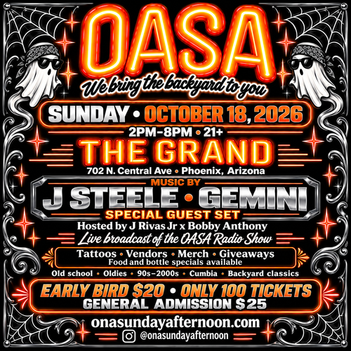 OASA at The Grand — October 18, 2026