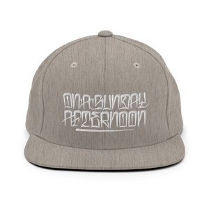 Handwritten OASA Chris Barazza art Snapback Hat