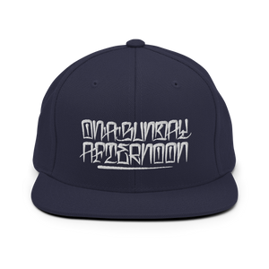 Handwritten OASA Chris Barazza art Snapback Hat