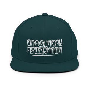 Handwritten OASA Chris Barazza art Snapback Hat